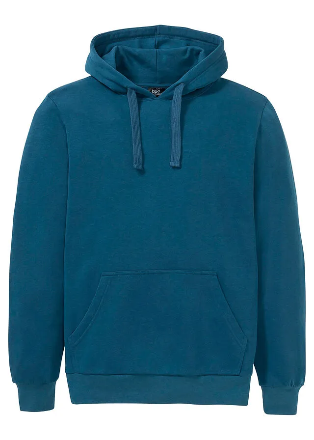 Sudadera con capucha Azul petróleo