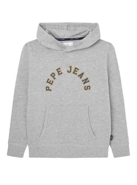 Sudadera Pepe Jeans Nate Gris Para Niño