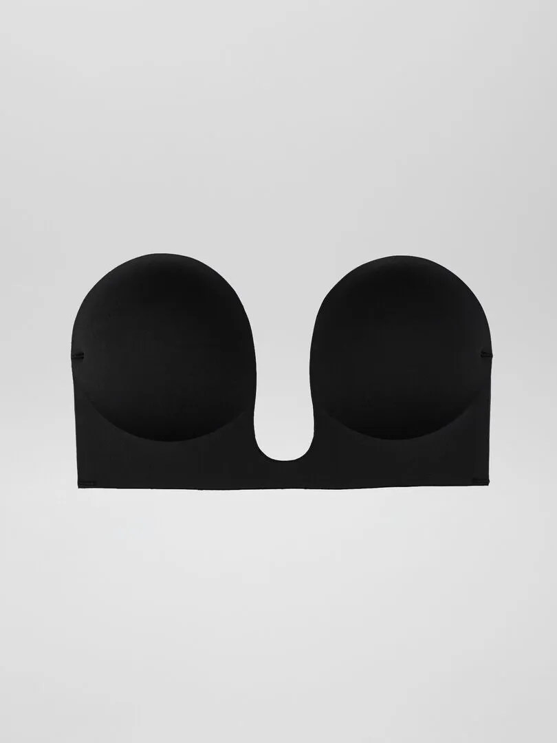 SUJETADOR ADHESIVO ESPALDA ABIERTA 'BYE BRA'  NEGRO