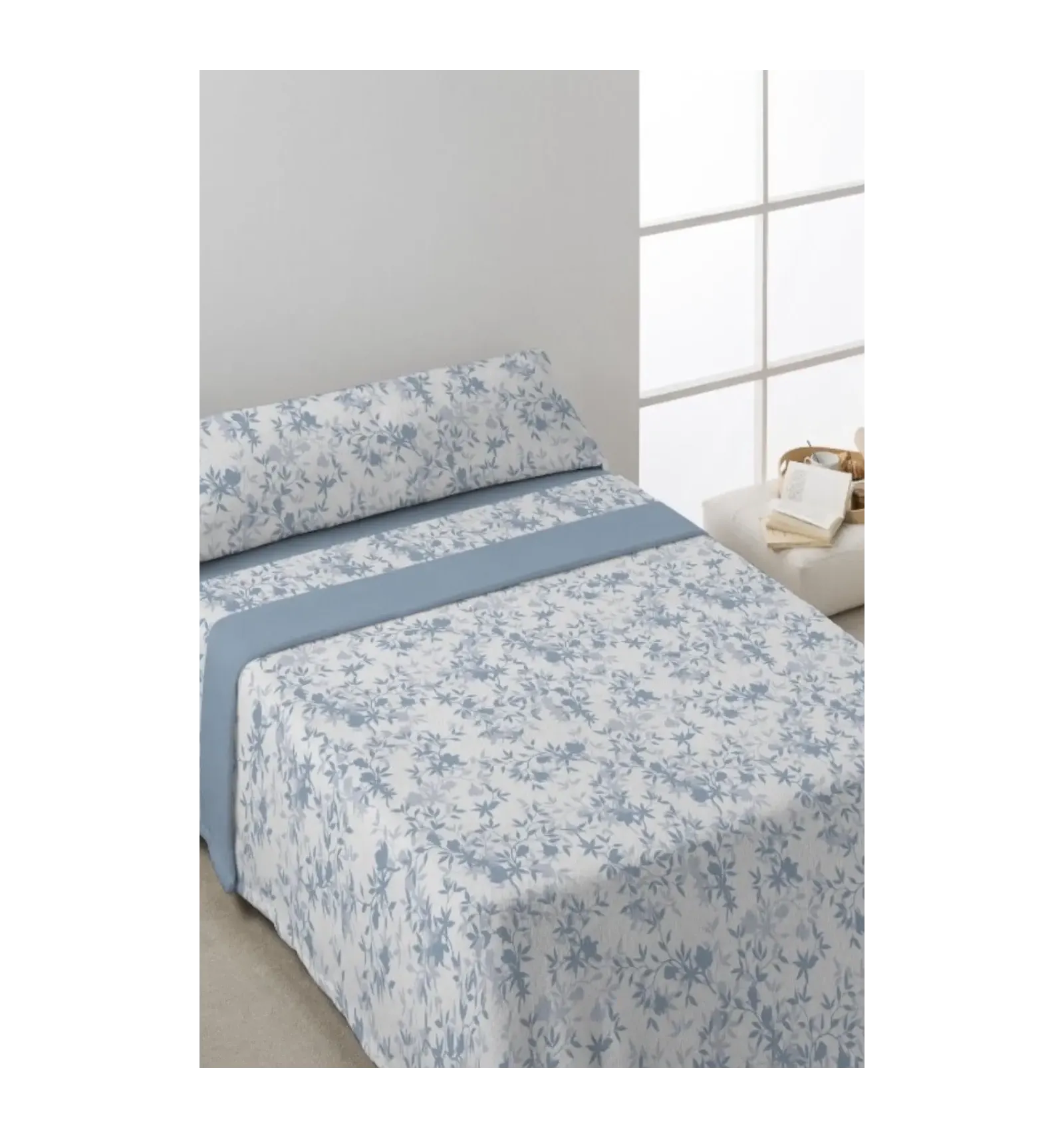 SáBANAS DE CORALINA ROSSANA YAIR  AZUL