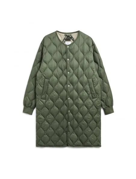 TAION Chaqueta Military Oversize Crew Neck Olive