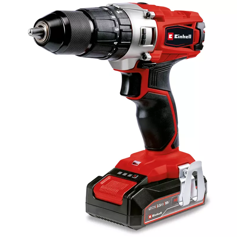 Taladro percutor a batería TE-CD 18/2 Li-i +22 (1x2,5 Ah)