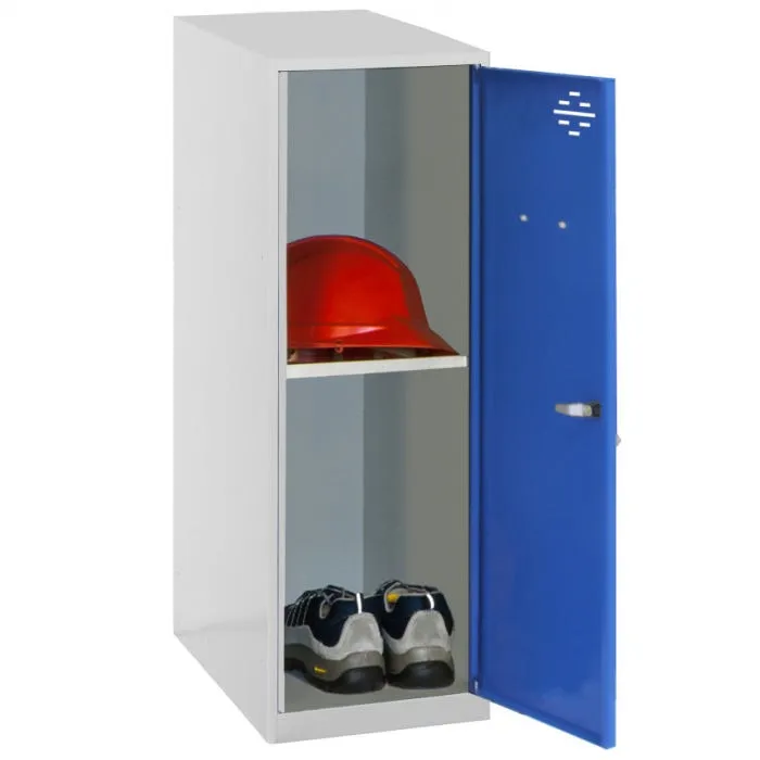 Taquilla desmontada MINI 915 + Bandeja 915X400X500 Gris/Azul SIMONRACK