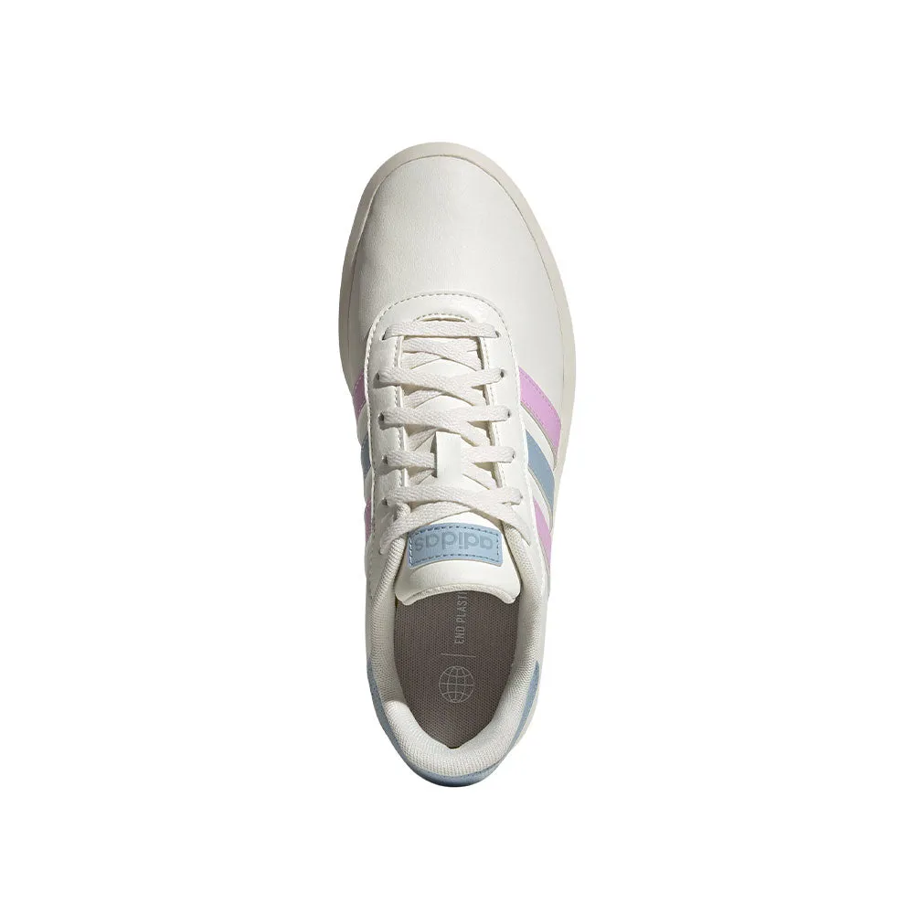 TENIS MUJER ADIDAS COURT PLATFORM   BLANCO