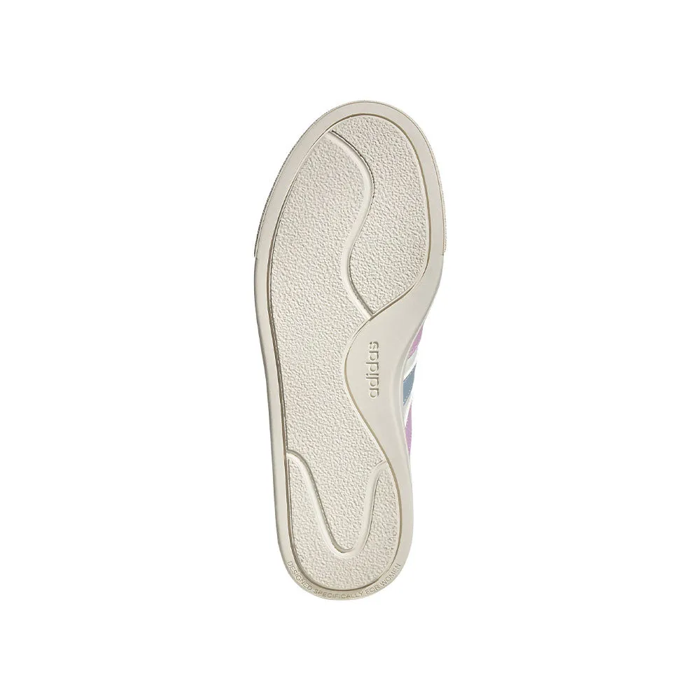 TENIS MUJER ADIDAS COURT PLATFORM   BLANCO