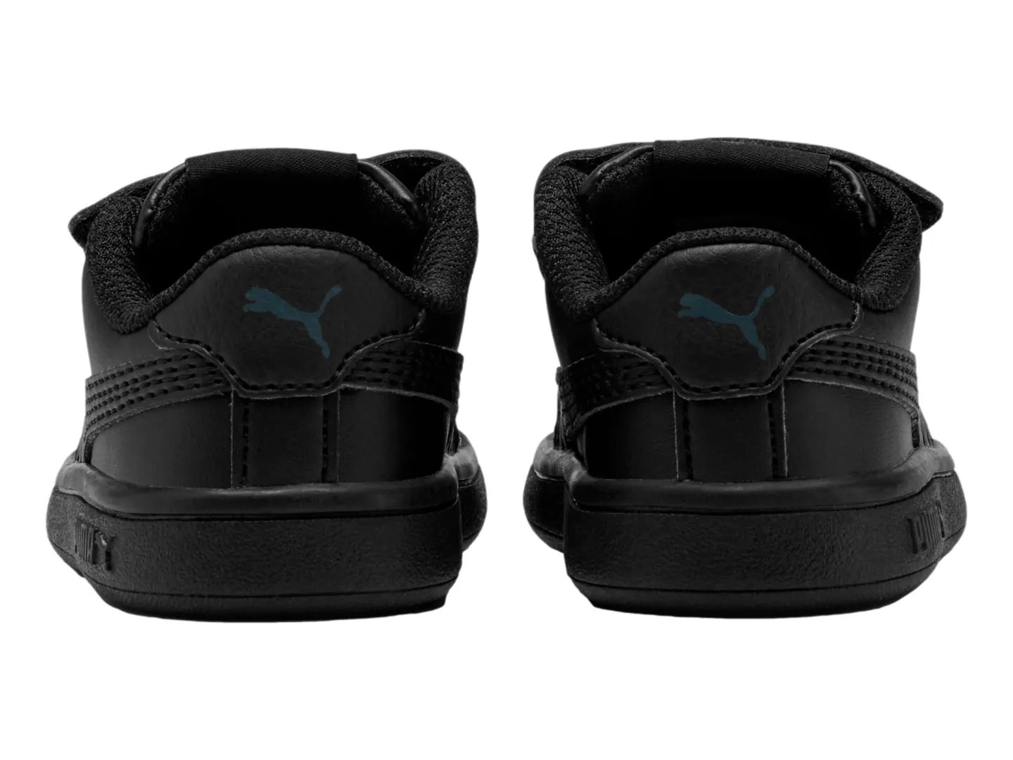 Tenis Puma Smash V2 Negro Para Niño