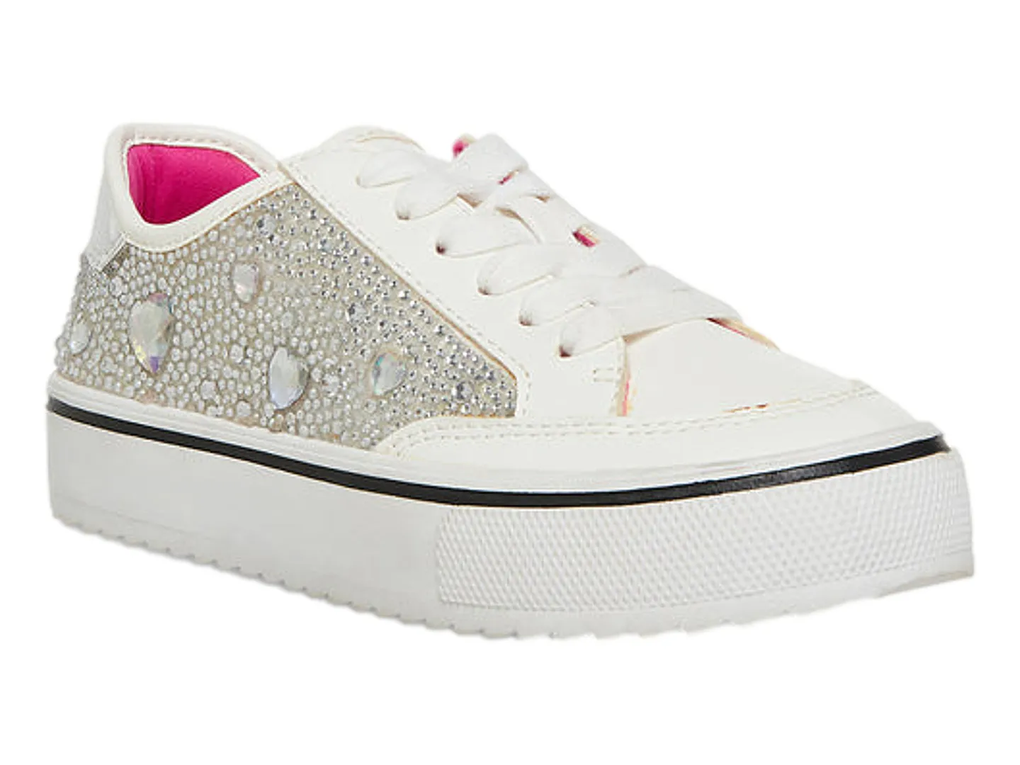 Tenis Steve Madden Jbeat Plata Para Niña