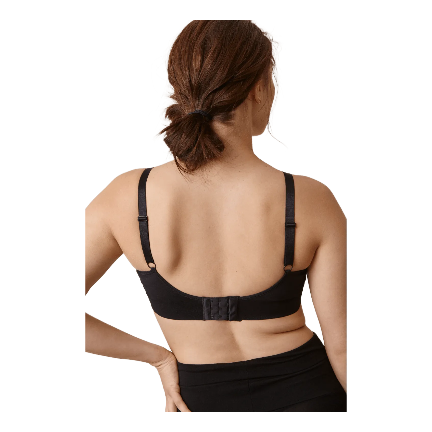 TETAS FAST FOOD TSHIRT BRA BLACK