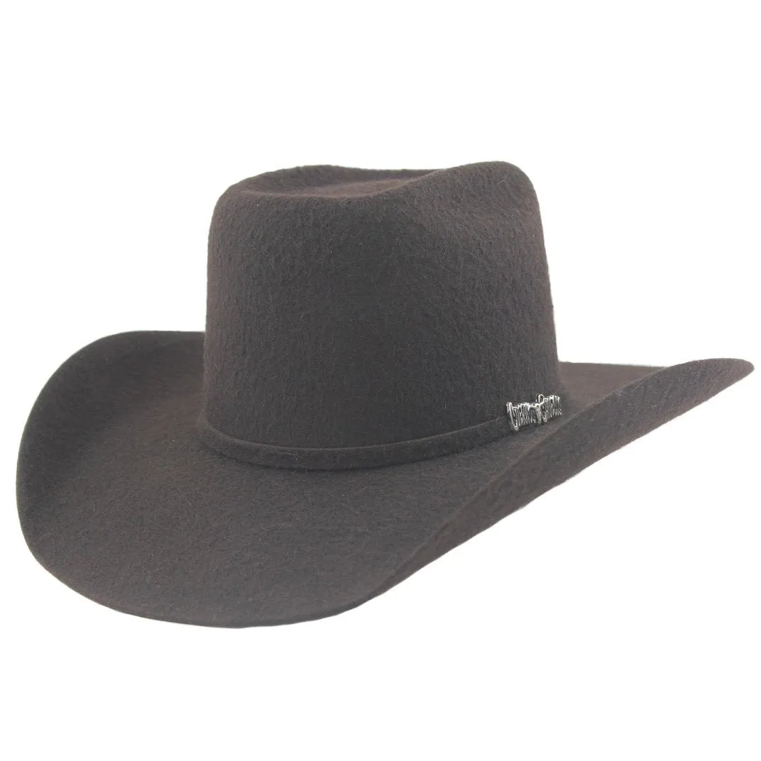 TEXANA CUERNOS CHUECOS 10X COLOR CHOCOLATE VAKERA GRIZZLY CC0703