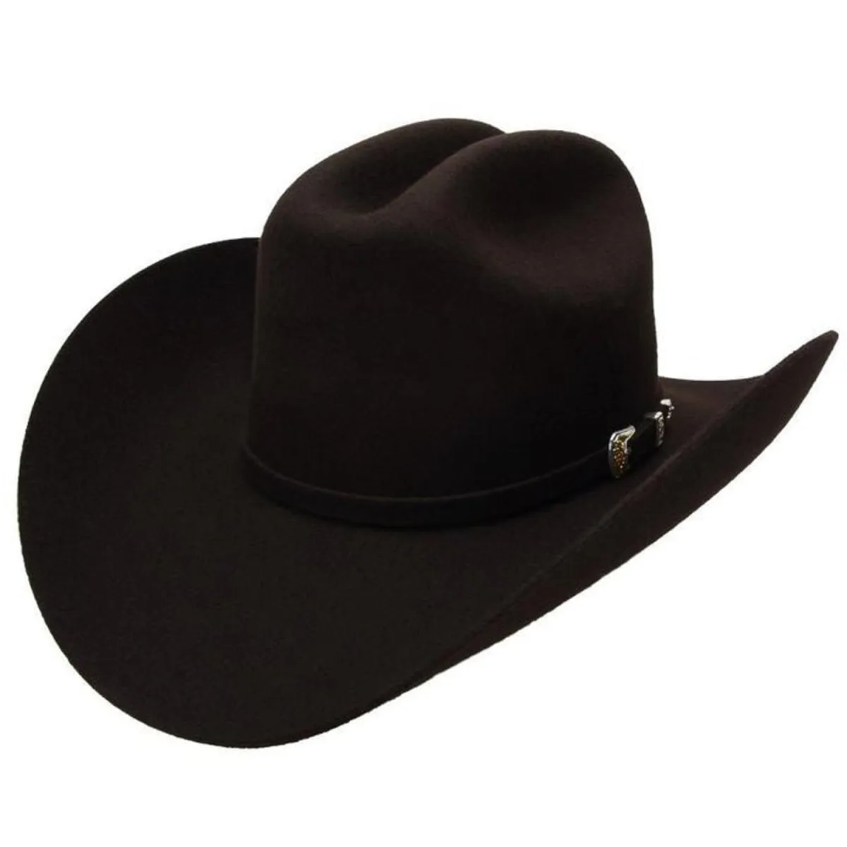 TEXANA CUERNOS CHUECOS 6X COLOR CHOCOLATE HORMA JOAN CC0502