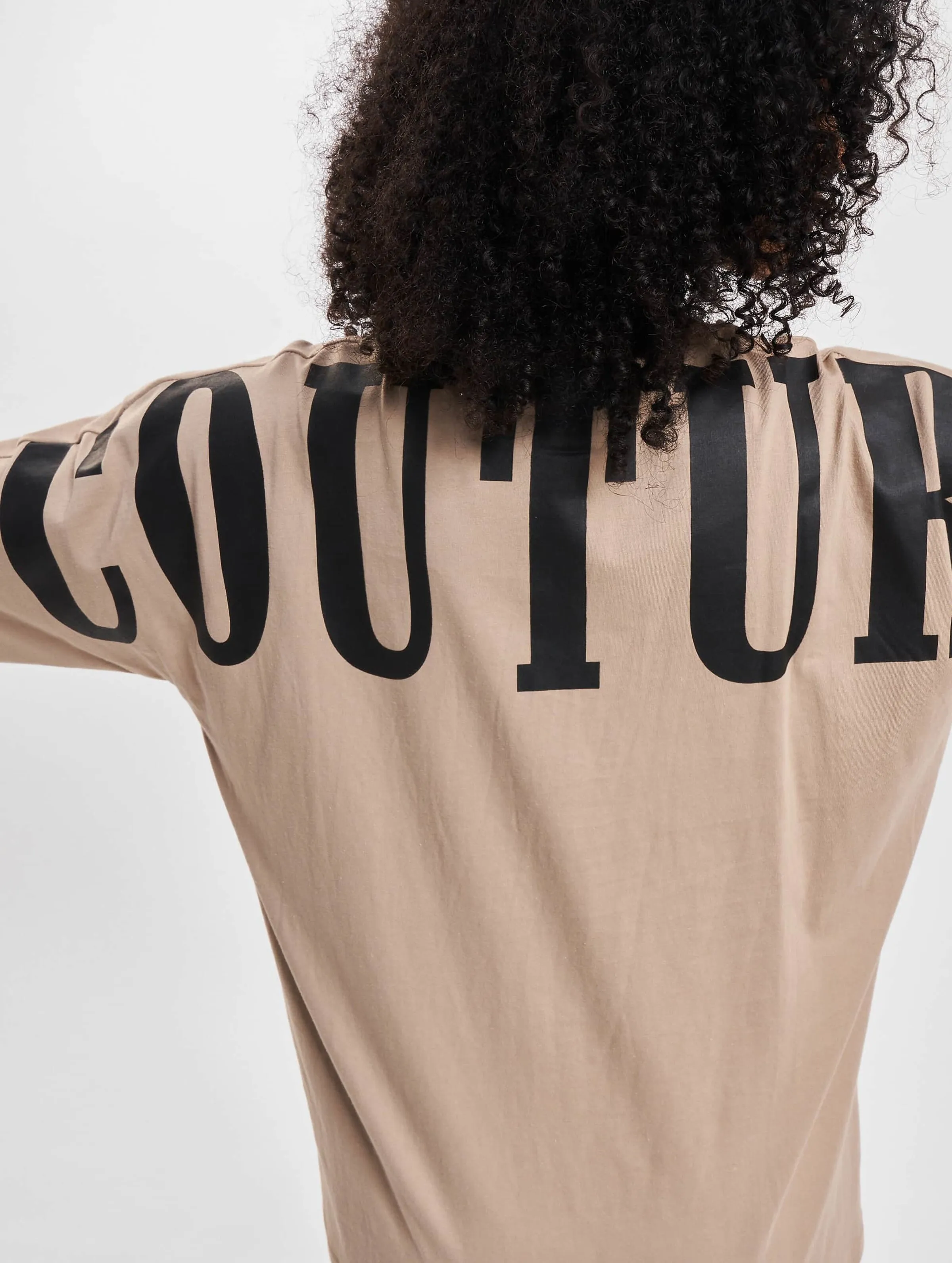 The Couture Club Graphic Back Print Oversized