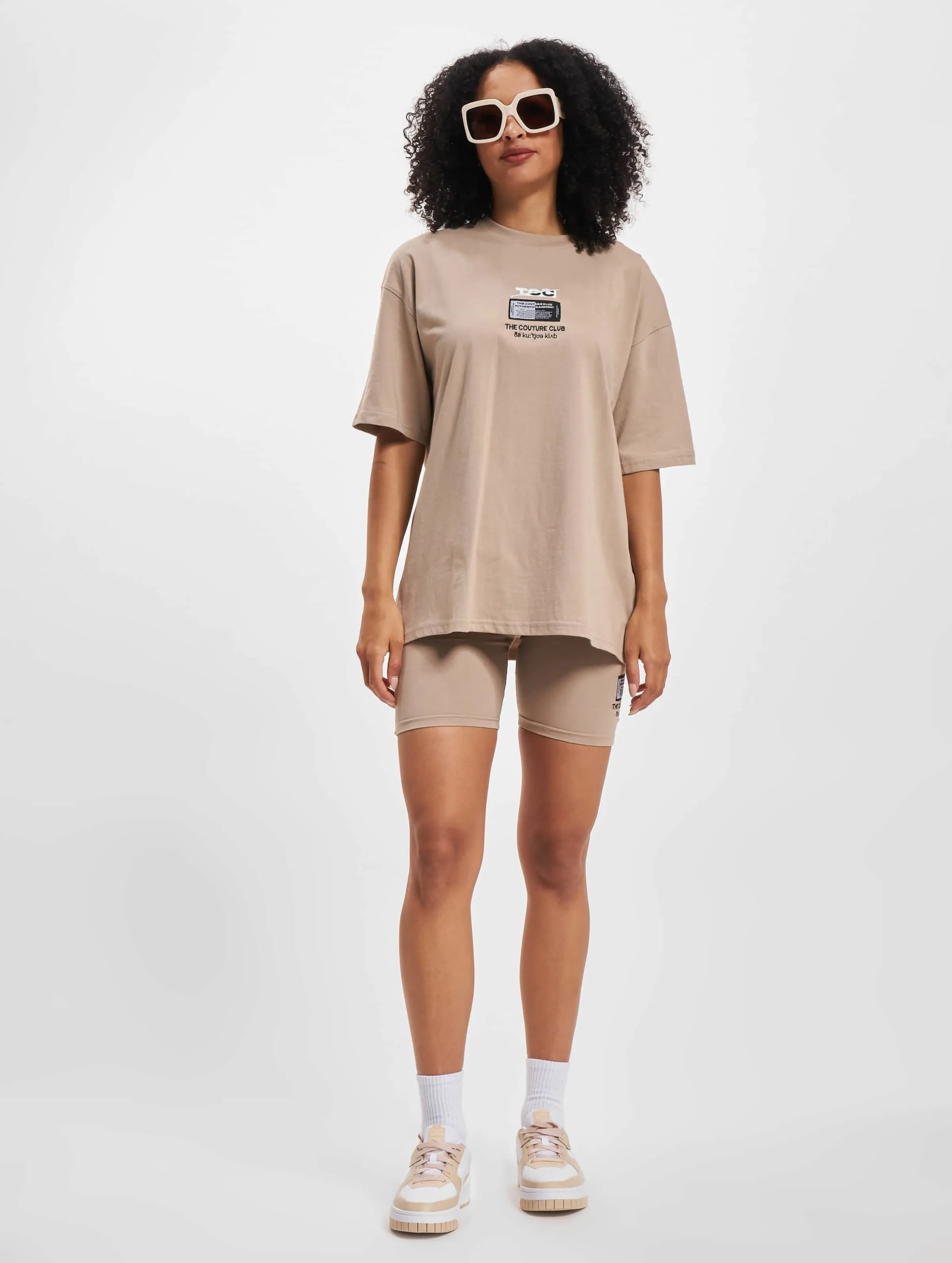 The Couture Club Graphic Back Print Oversized