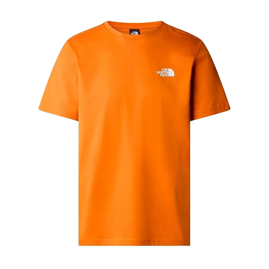 The North Face Camiseta M S/S REDBOX TEE NARANJA