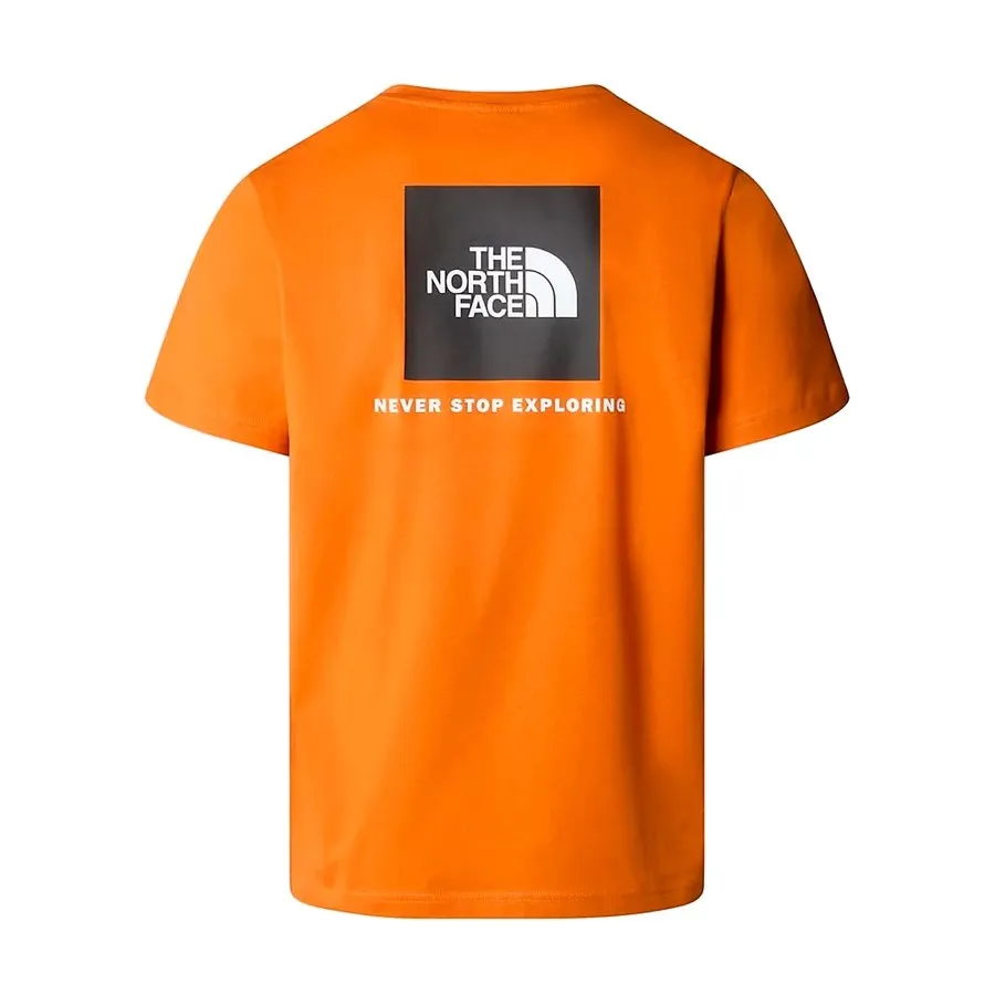 The North Face Camiseta M S/S REDBOX TEE NARANJA