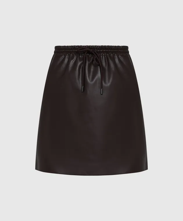 Theory Brown mini skirt