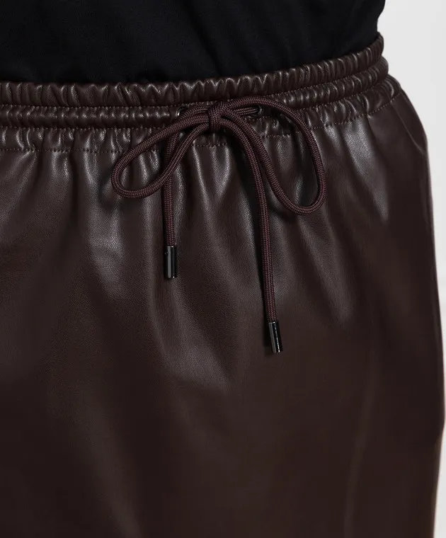 Theory Brown mini skirt