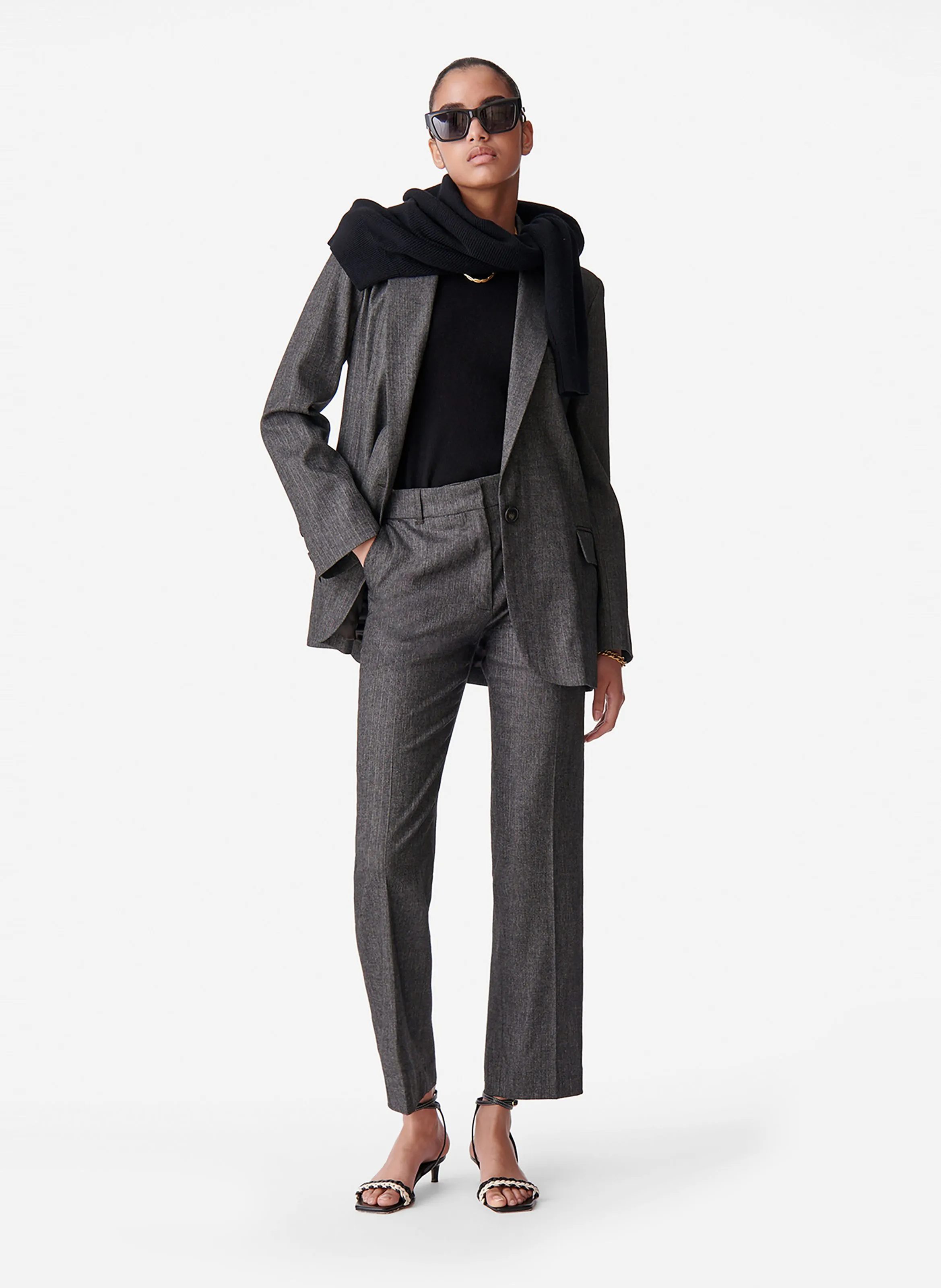 TILIA  CHAQUETA DE SASTRE EN GRIS