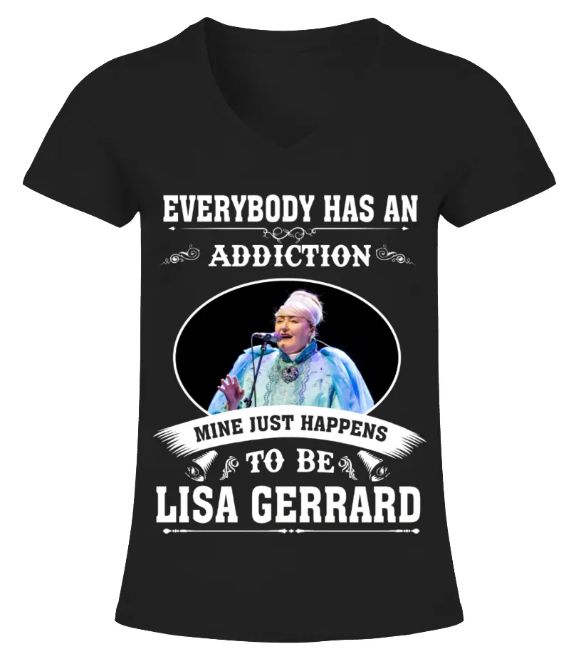 TO BE LISA GERRARD Camiseta cuello pico Mujer