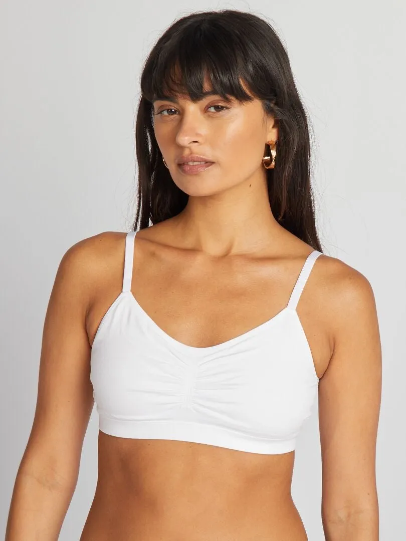 TOP SIN AROS  BLANCO