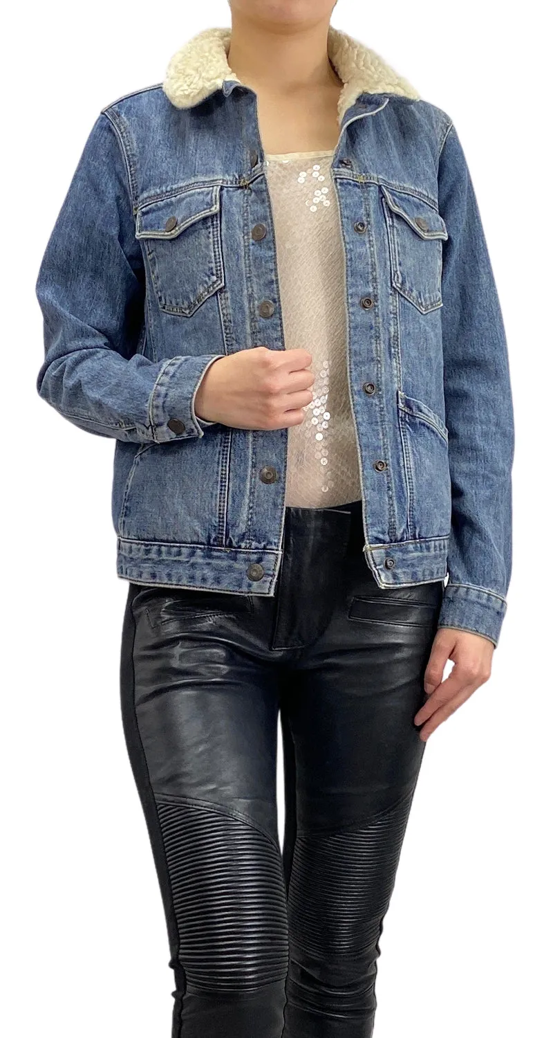 TOPSHOP Chaqueta Denim Chiporro