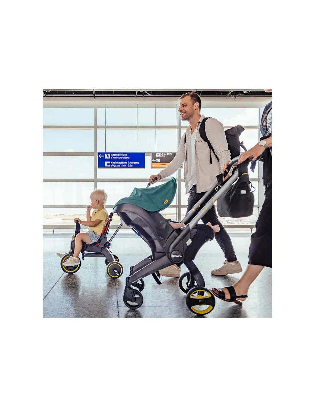Triciclo plegable Liki Trike S3 gris de Simple Parenting