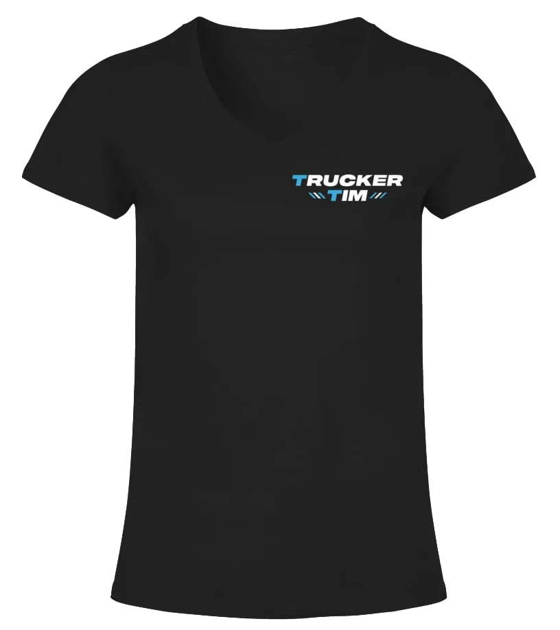 Trucker Tim Merch Camiseta cuello pico Mujer