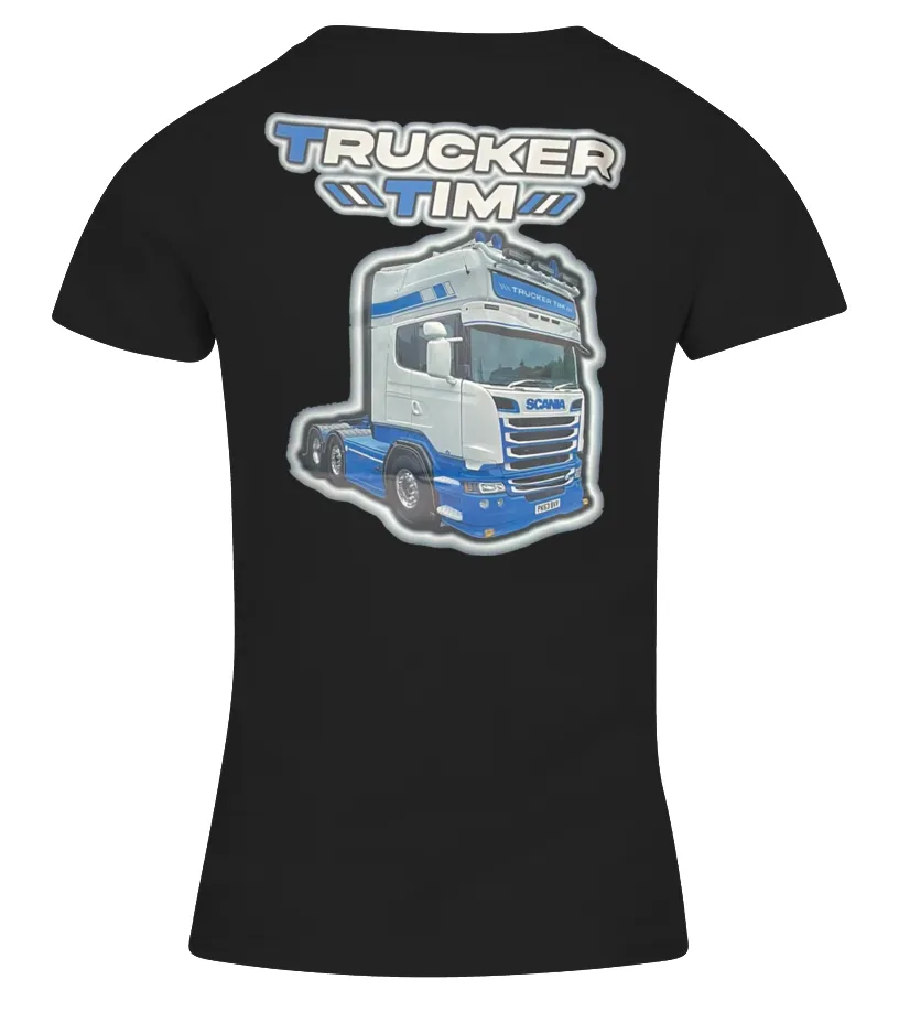 Trucker Tim Merch Camiseta cuello pico Mujer