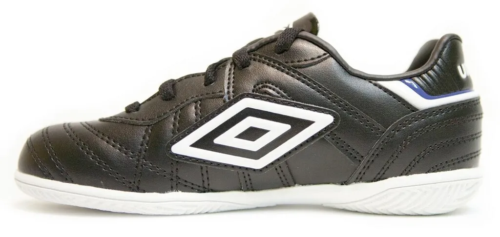 Umbro Speciali Eternal Club IC Junior Indoor Soccer Shoes Black / White