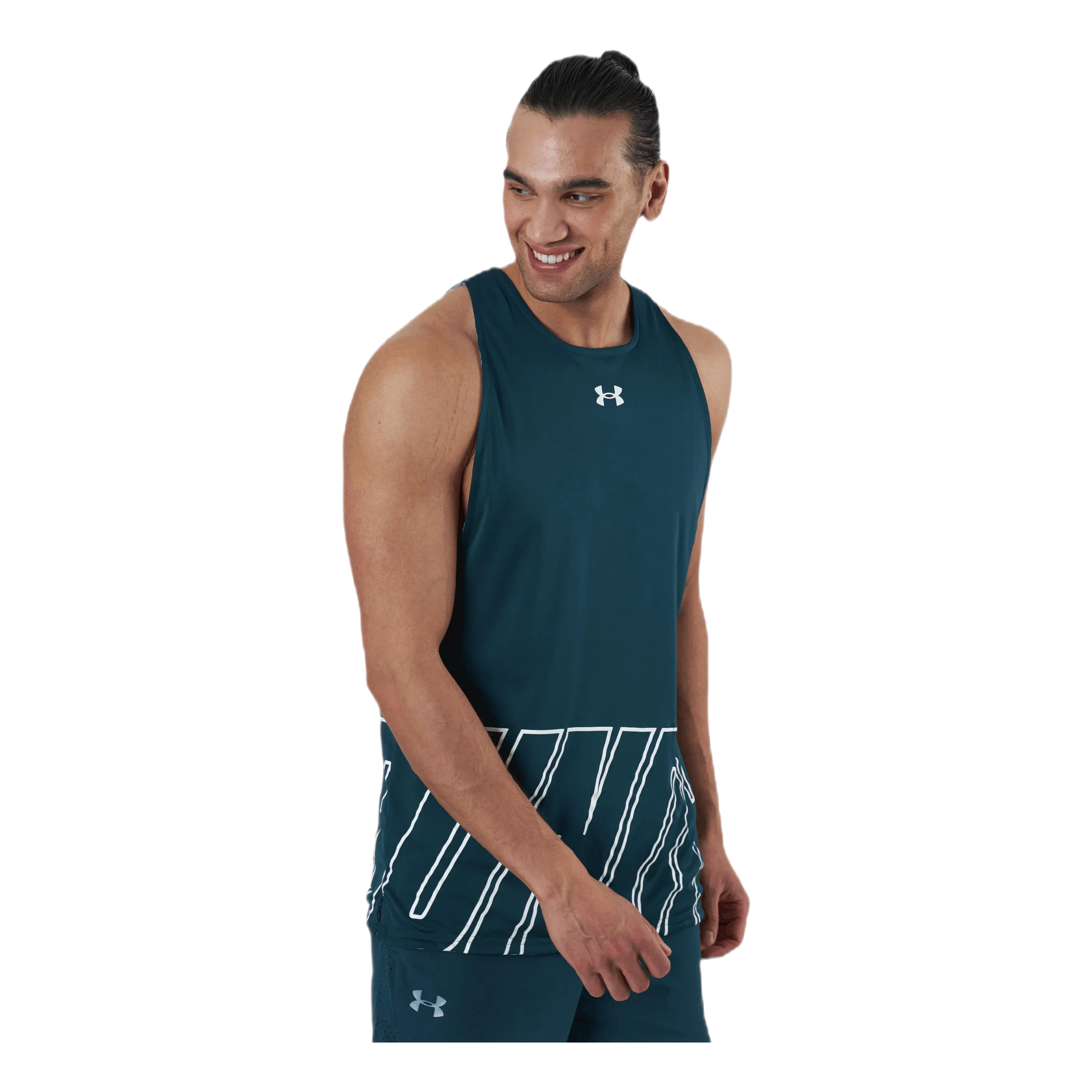Under Armour Baseline Reversible Tank Turquoise
