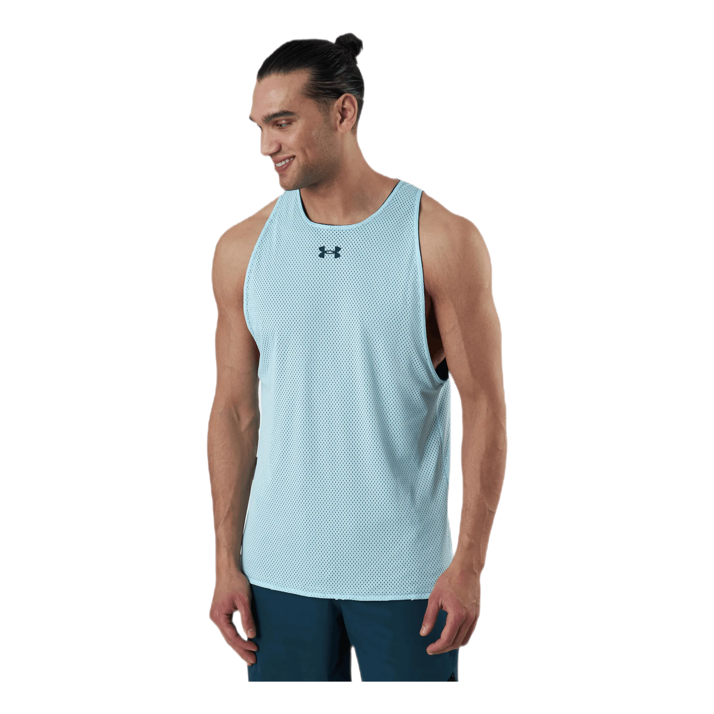 Under Armour Baseline Reversible Tank Turquoise