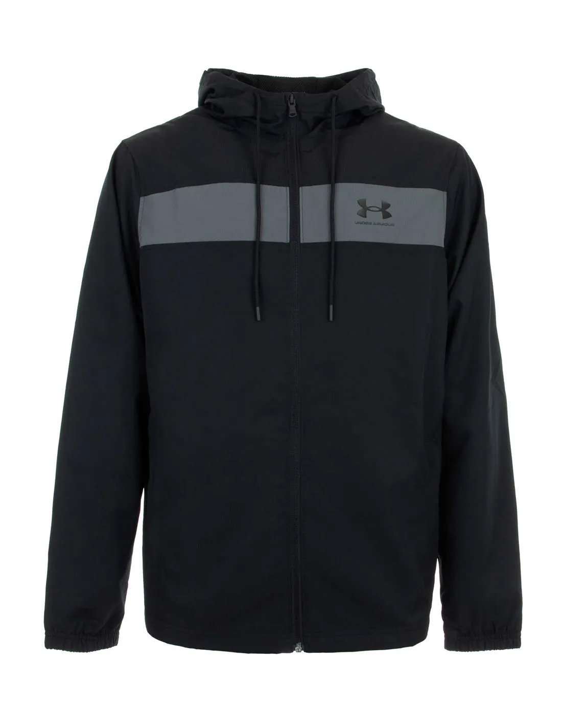 UNDER ARMOUR  CHAQUETA NEGRA Y GRIS 1361621 HOMBRE