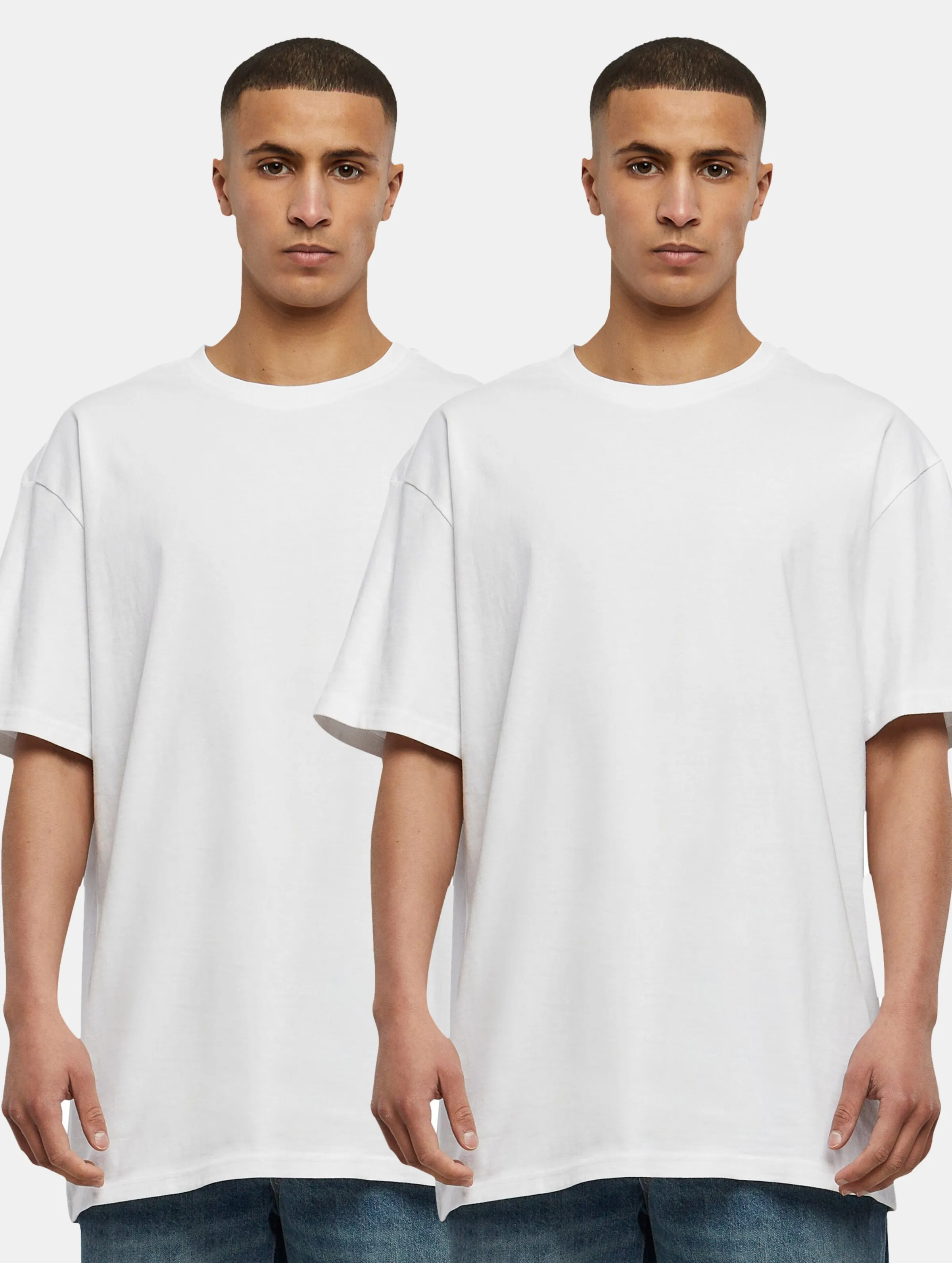 URBAN CLASSICS HEAVY OVERSIZED TEE 2PACK