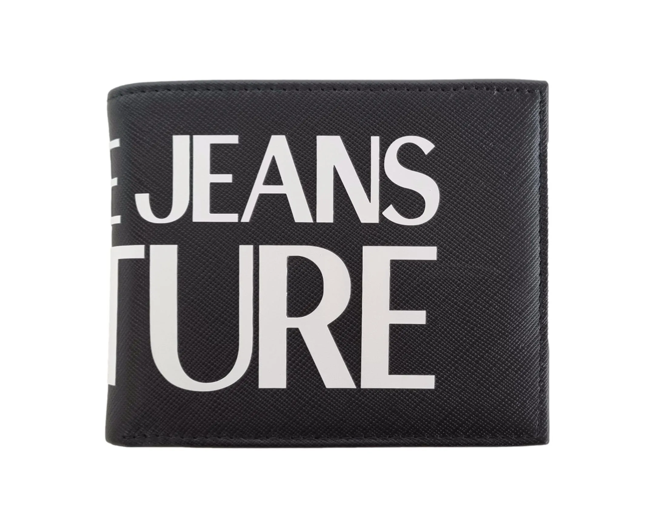 VERSACE JEANS COUTURE CARTERA DE PIEL COUTURE 75YA5PC1 NEGROBLANCO