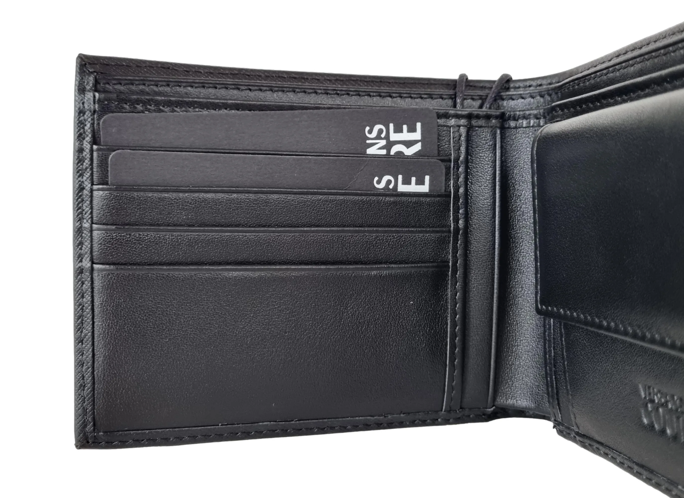 VERSACE JEANS COUTURE CARTERA DE PIEL COUTURE 75YA5PC1 NEGROBLANCO