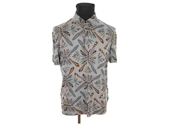 Versace Polo de algodón Gris 