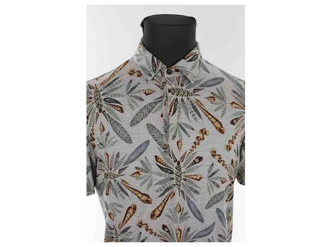 Versace Polo de algodón Gris 