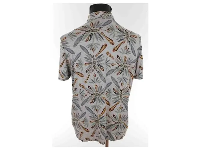 Versace Polo de algodón Gris 