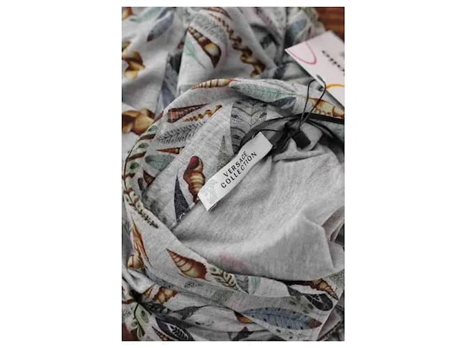 Versace Polo de algodón Gris 