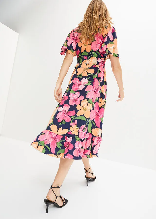 Vestido Negro con flores