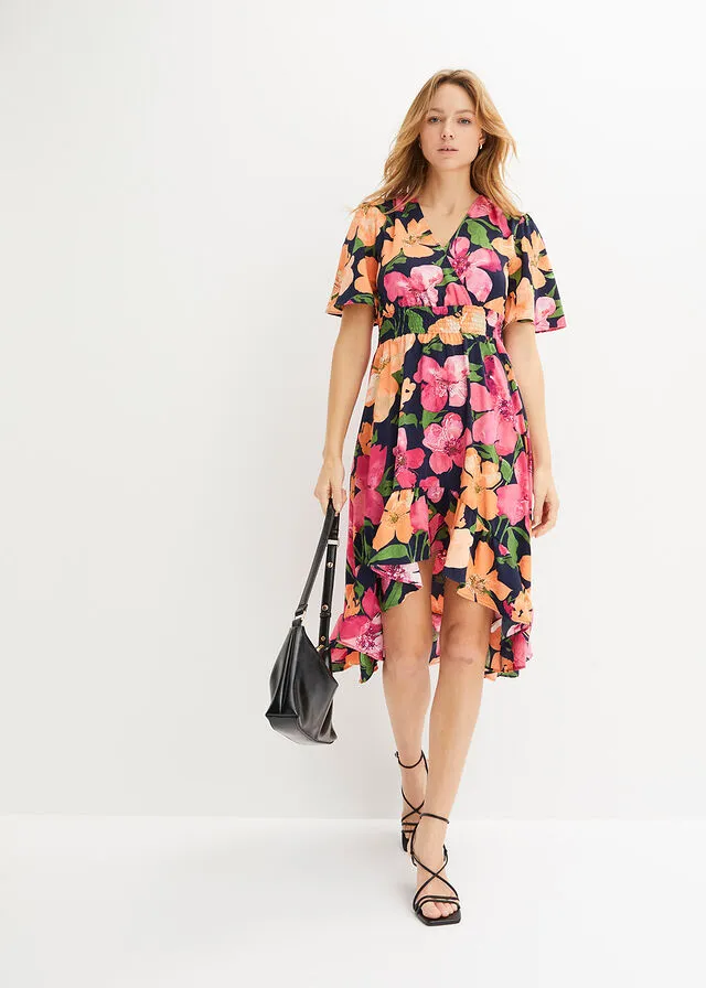 Vestido Negro con flores