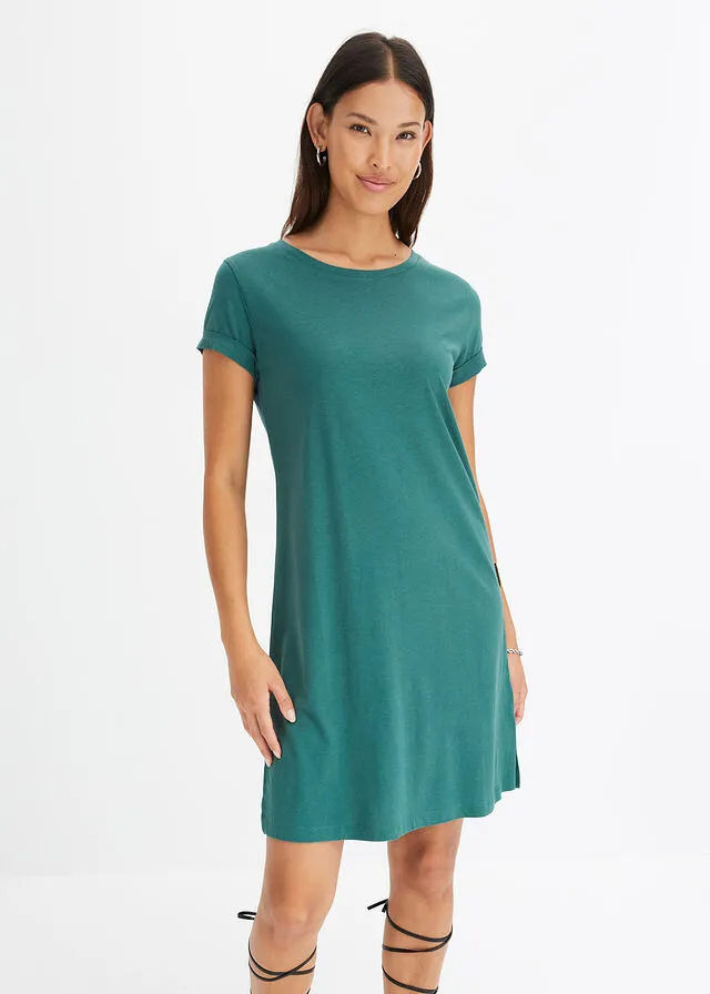 Vestido verde mate