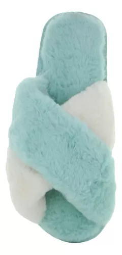 Via Urbana Pantufla Afelpada Moda Casual Confort Mujer 89046