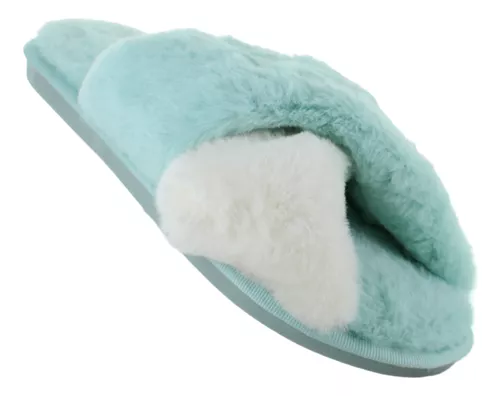 Via Urbana Pantufla Afelpada Moda Casual Confort Mujer 89046