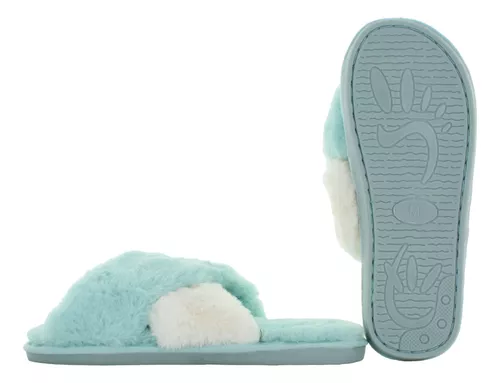 Via Urbana Pantufla Afelpada Moda Casual Confort Mujer 89046