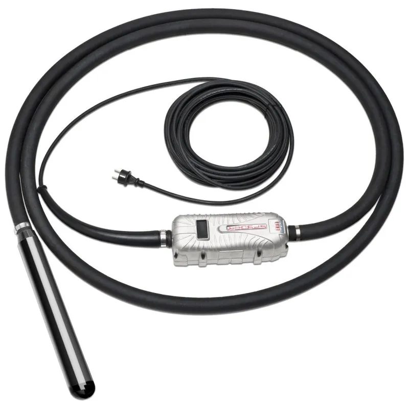 VIBRADOR DE HORMIGóN CON CONVERTIDOR ELECTRóNICO PORTáTIL SPYDERPRO