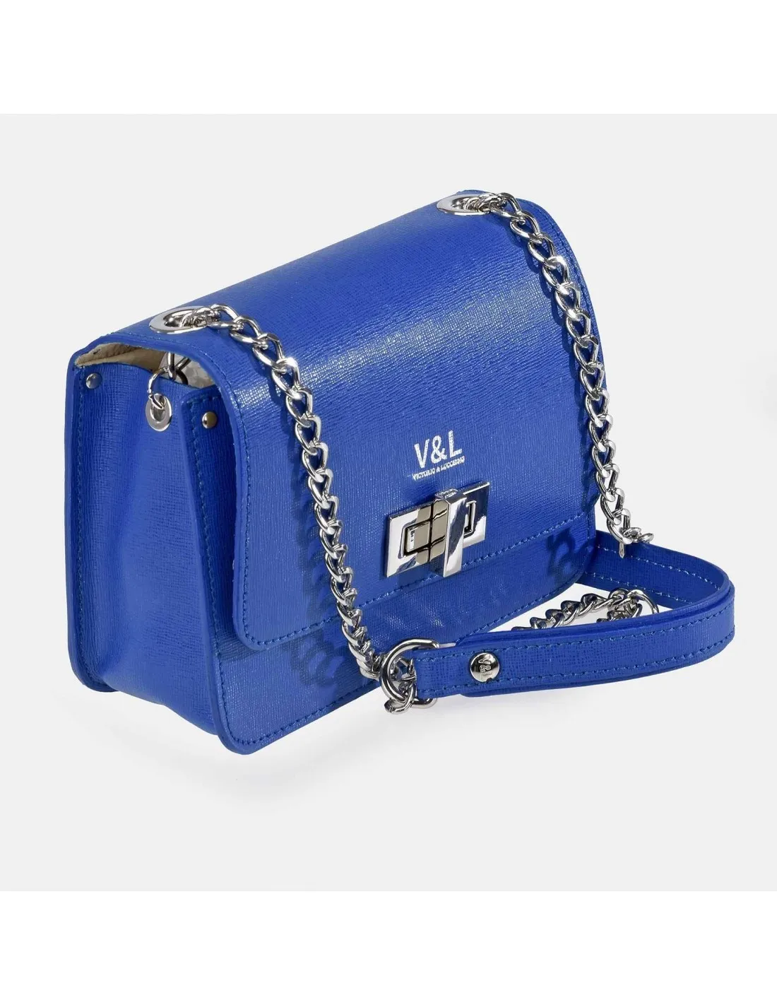 Victorio & Lucchino bolso bandolera pequeño para mujer en piel textura