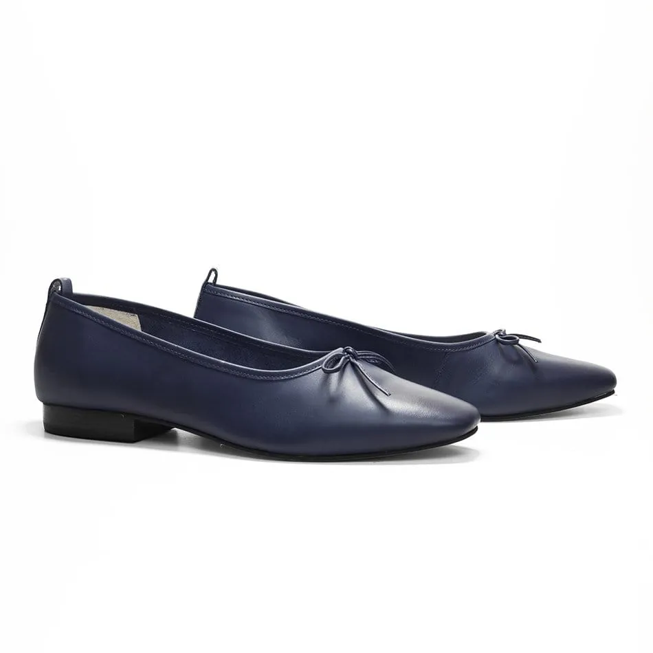 Vinci Shoes Bailarinas Dafne Azul Marino
