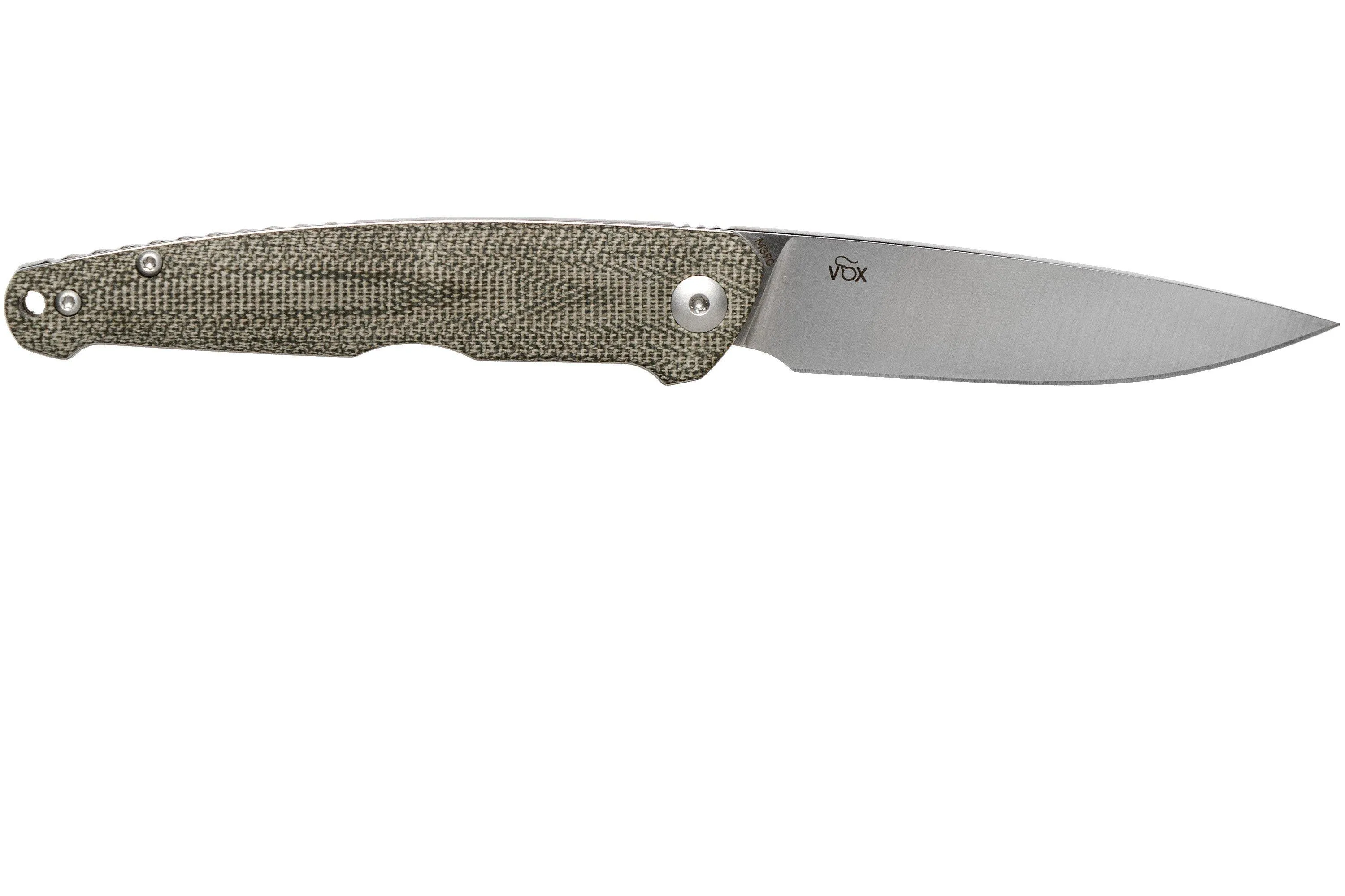 Viper Key V5976CV Green Canvas Micarta navaja, Jesper Voxnaes Design