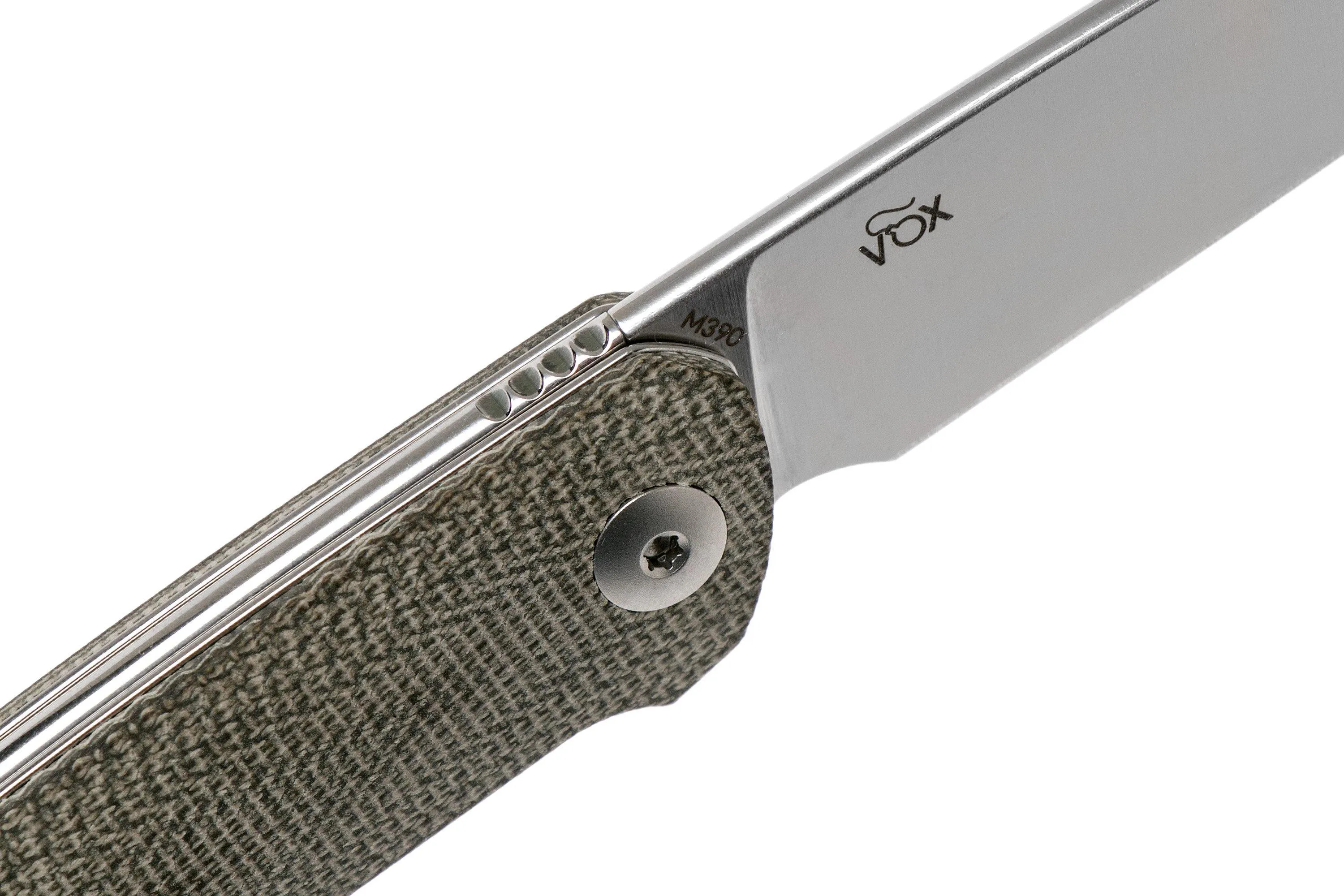 Viper Key V5976CV Green Canvas Micarta navaja, Jesper Voxnaes Design