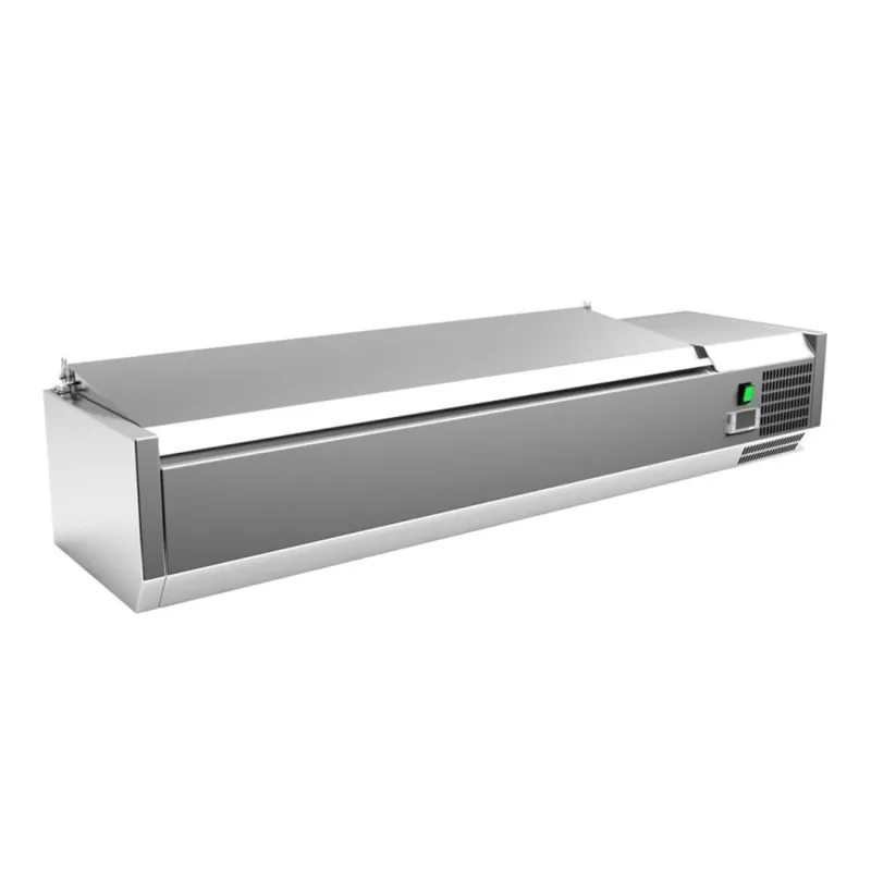 Vitrina ingredientes GN1/3+GN1/2 VRX1400380SL Climahostelería